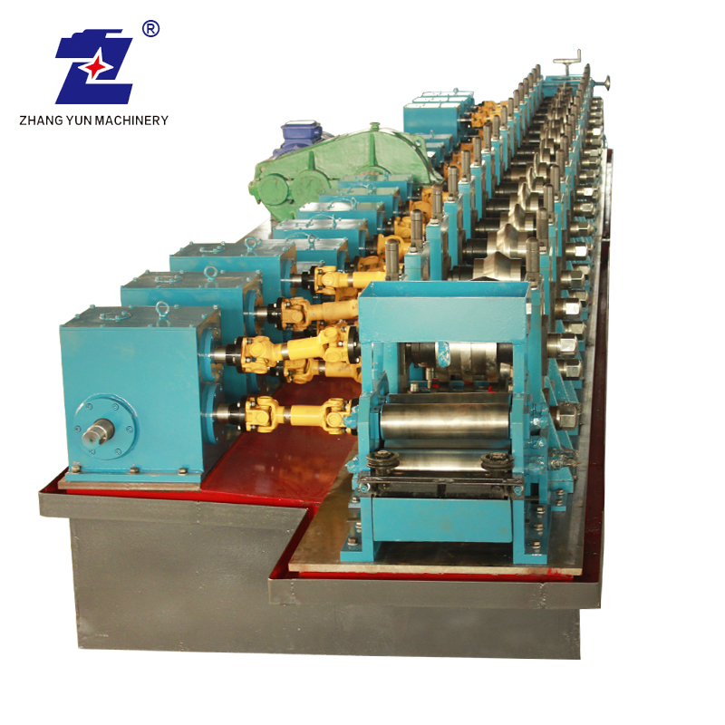 T Shaped Popular Customized Elevator Hollow Guide Rail Steel Profile Roll Forming Machine