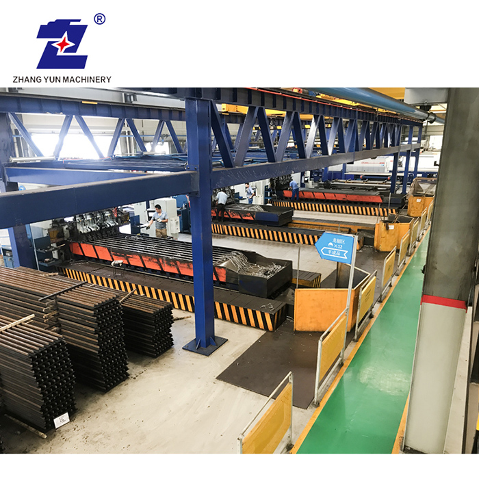 High Accuracy High Speed Automatic Manual Elevator Lift Guide Rail Processing Production Line