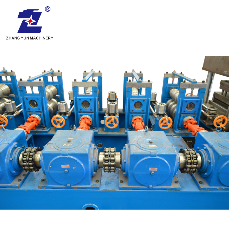 With Gearbox Driven W beam Highway Guardrail Roll Forming Machine for Expressway Protection 
