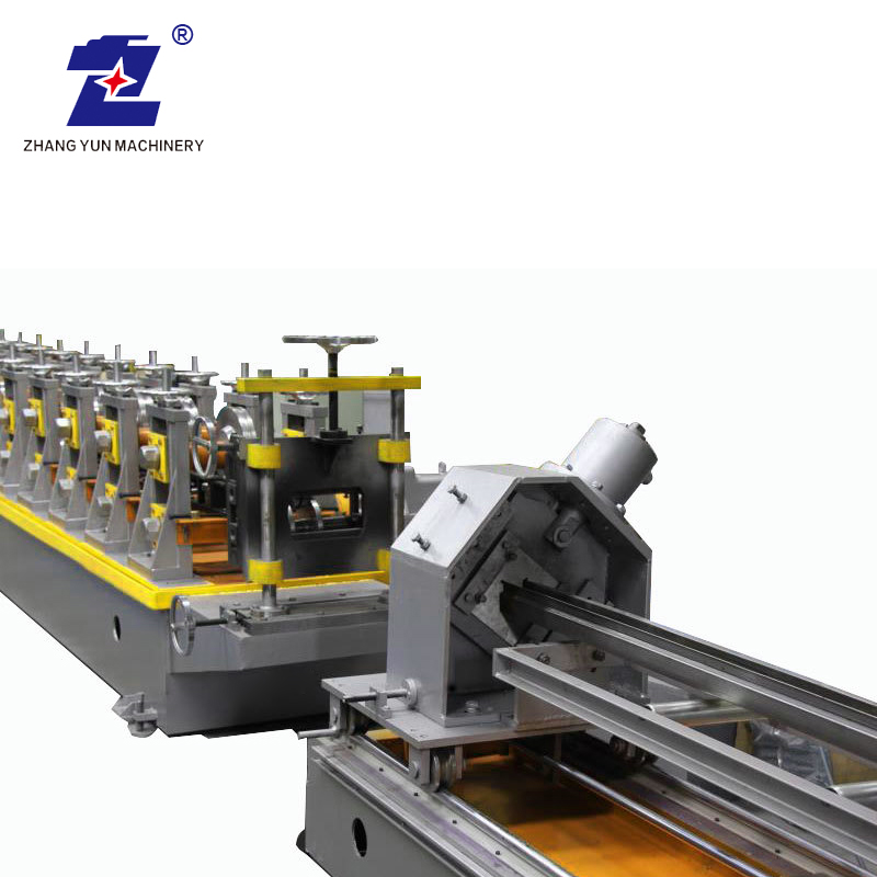 Top Quality Storage Shelf Steel Frame Making Machine with Hydraulic Cutting