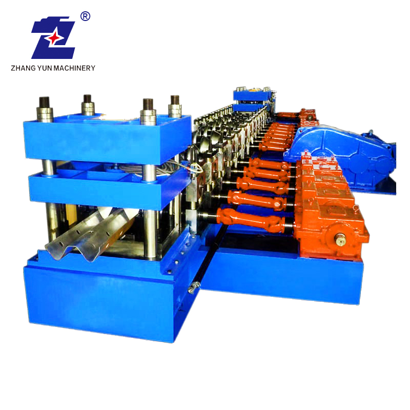 W Beam Highway Guardrail Board Steel Roll Forming Machine for Safety 