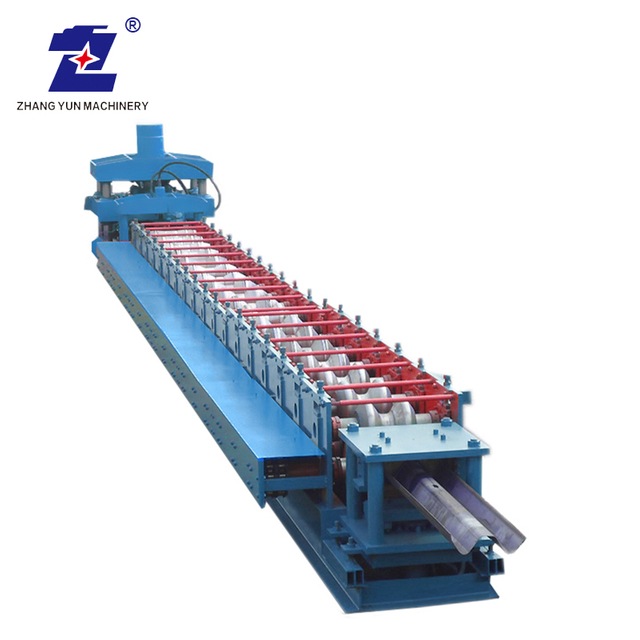 Automatic Galvanized Steel Roll Forming 3 Wave Guardrail Machine Manufacturer
