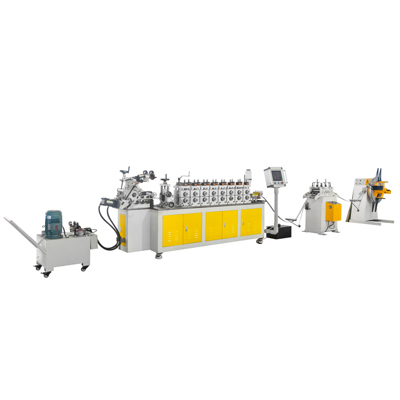 Automatic Bending V Band Clamp Hoop Locking Ring Cold Roll Forming Making Machine Firm in Structure
