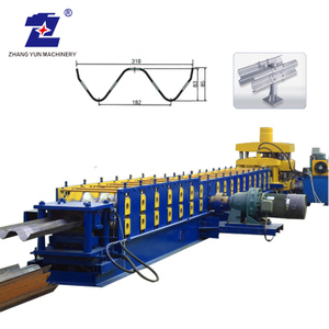 Highway Guardrail Board Roll Forming Making Machine