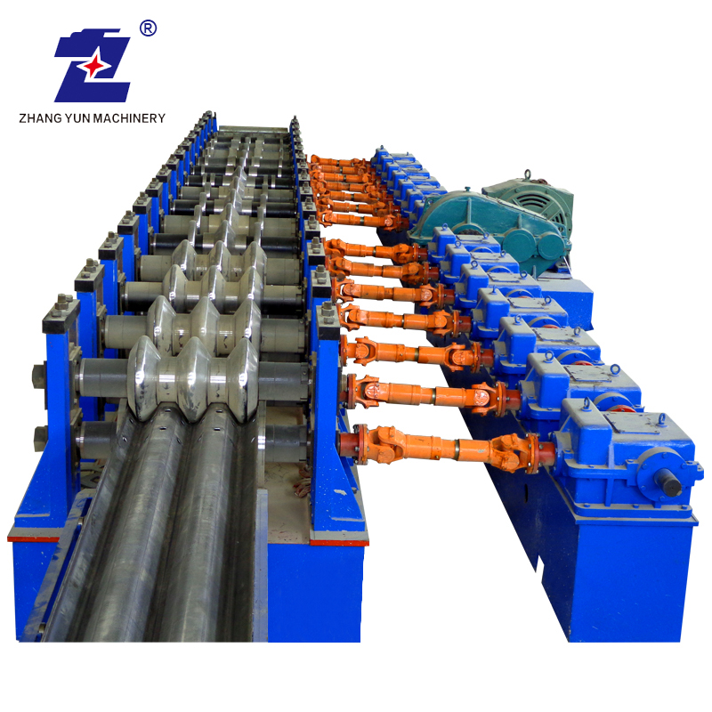 Automatic Fence Crash Barrier Highway Guardrail Roll Forming Making Machine